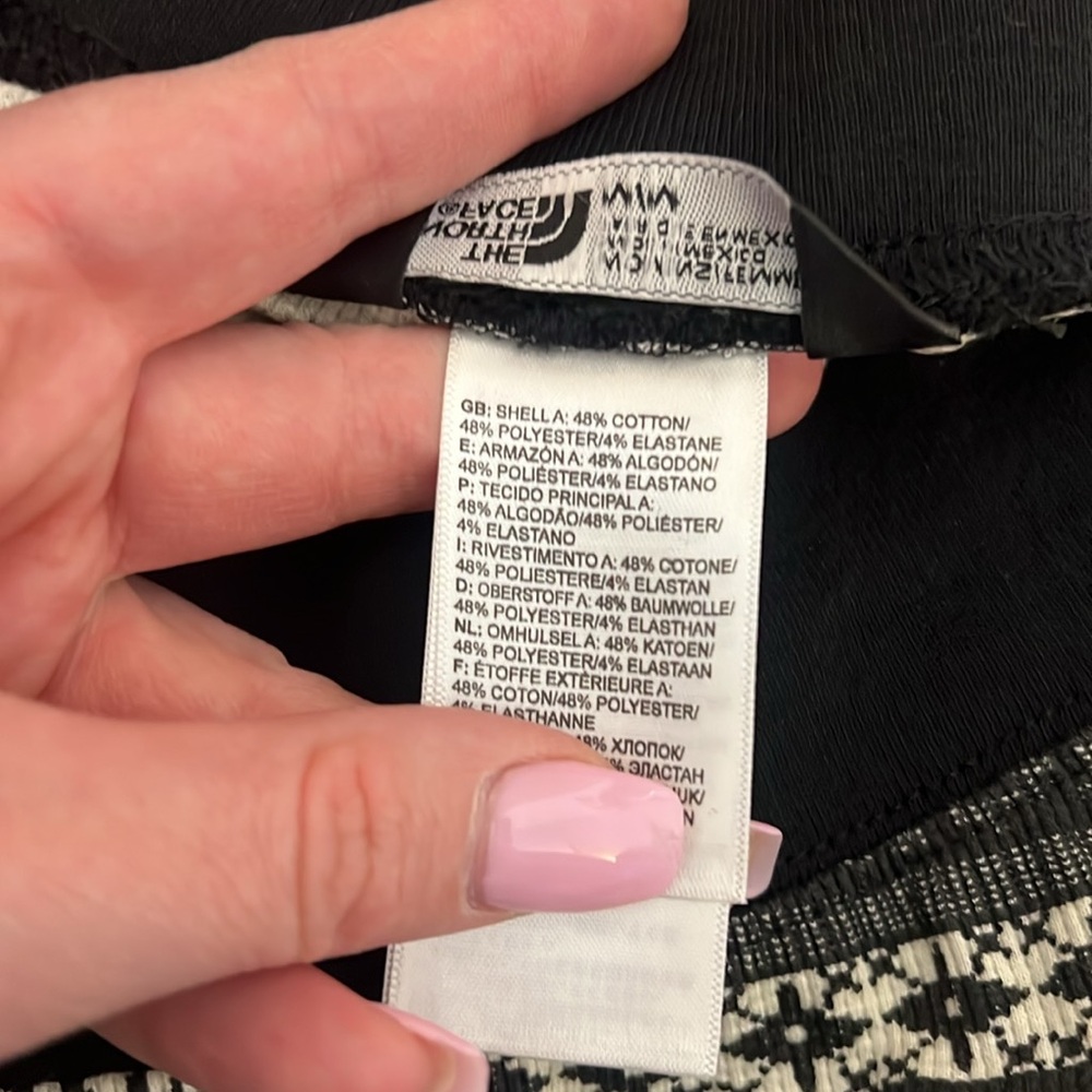 The North Face Holiday Nordic Waffle Joggers Leggings Base Layer Medium - Picture 6 of 7